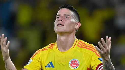 James Rodríguez llegó a la concentración de la Selección Colombia en Miami.