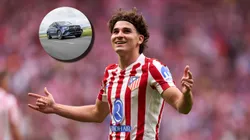 Este es el auto que maneja Julián Alvarez desde su llegada a Atlético de Madrid.