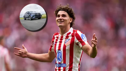 Este es el auto que maneja Julián Alvarez desde su llegada a Atlético de Madrid.