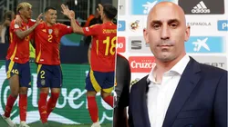 Luis Rubiales, tras ser removido como presidente de la RFEF, le apuntó a Rafael Louzán y a Luis De La Fuente.
