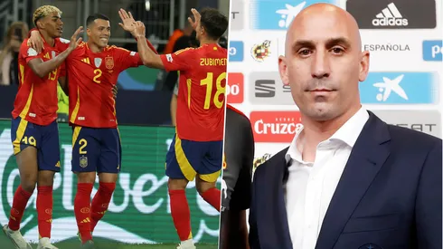 Luis Rubiales, tras ser removido como presidente de la RFEF, le apuntó a Rafael Louzán y a Luis De La Fuente.