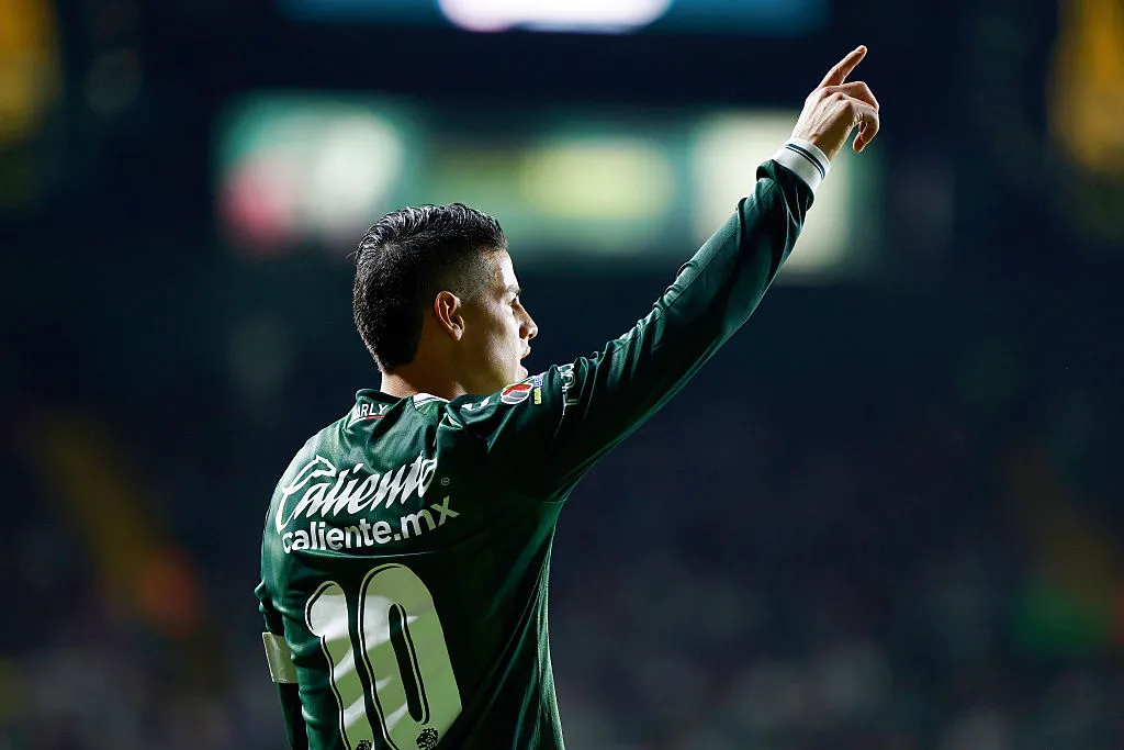 James Rodríguez – Club León 2025.
