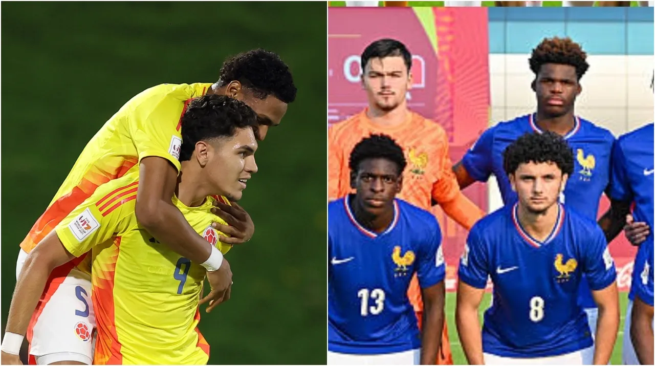 Colombia y Francia se enfrentarán en el Mundial Sub-17. (Foto: X)