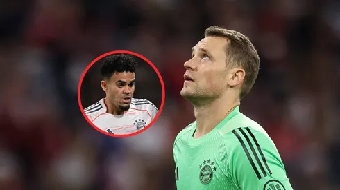 Manuel Neuer expuso a Luis Díaz por una expulsión.
