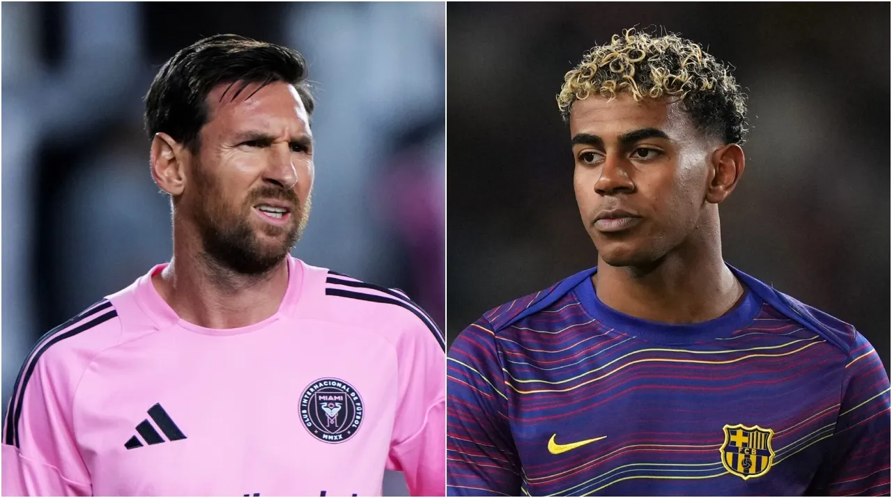 Messi fue ignorado por Yamal en Instagram. (Foto: Getty Images)