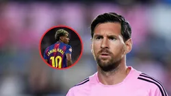 Lamine Yamal ignoró a Messi en Instagram.