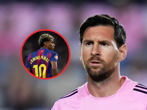 Messi y un mensaje que le apuntó a Yamal por ignorar su post viral