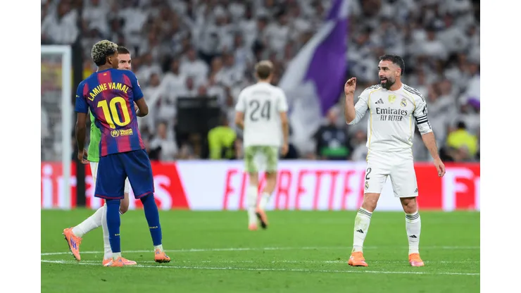 Dean Huijsen le bajó el tono a la discusión que mantuvieron Dani Carvajal y Lamine Yamal en el Real Madrid vs. Barcelona.