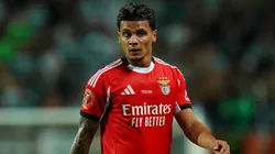 Richard Ríos la pasa mal en Benfica y lo sufre su valor de mercado Foto: Getty