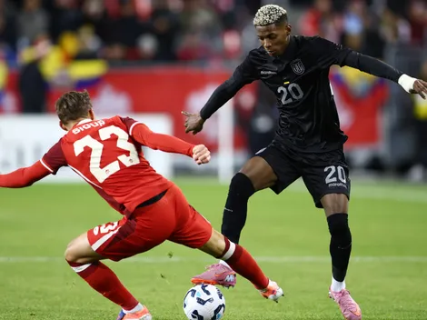 Ecuador no pudo ni con uno más y empata contra Canadá