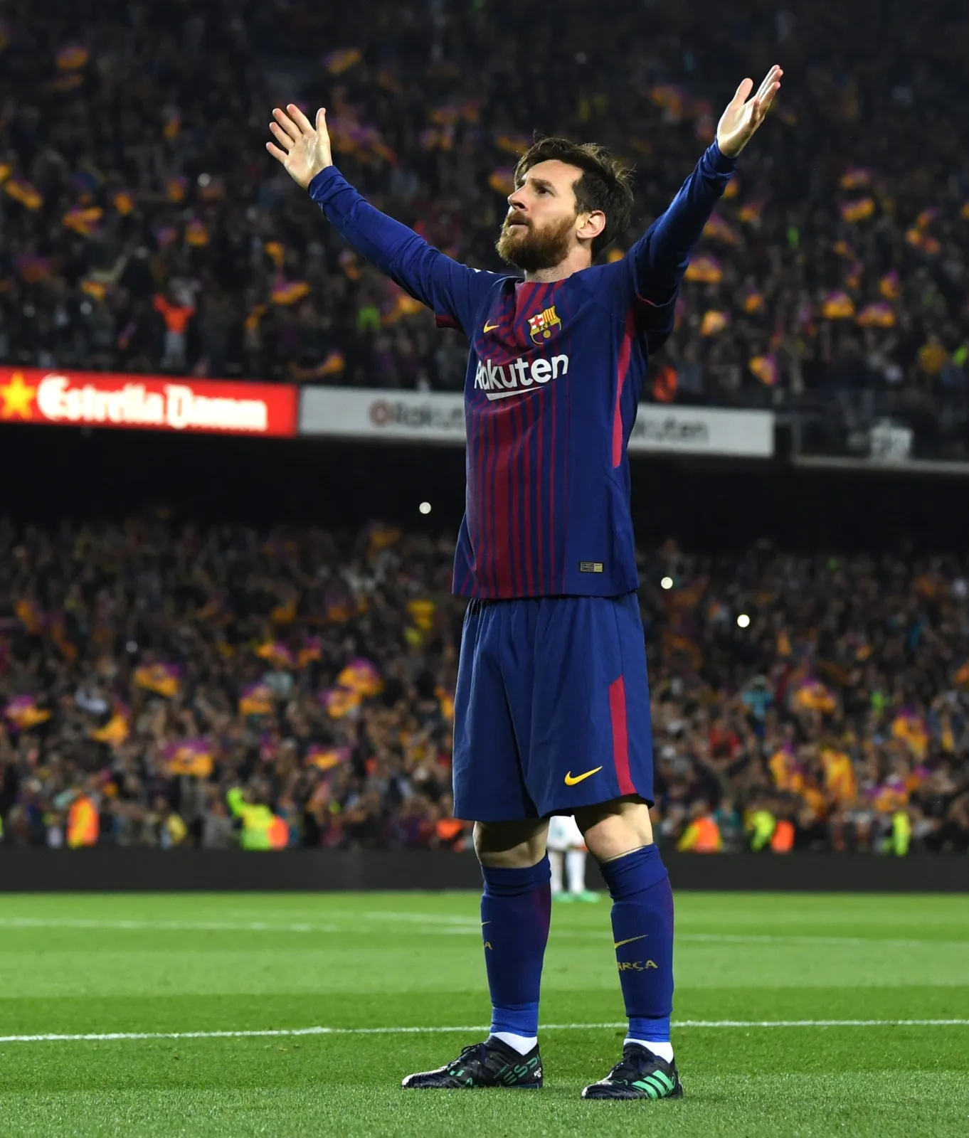 El Camp Nou podría pasar a llamarse Leo Messi: GETTY