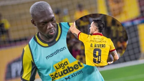 Felipe Caicedo y Octavio Rivero entraron en planes del mismo equipo y podrían dejar Barcelona SC para el 2026. Foto: IMAGO