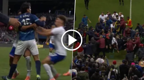 El amistoso entre Estados Unidos y Paraguay terminó a las trompadas por un altercado que inicó entre Alex Freeman y Gustavo Gómez.