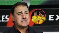 Néstor Lorenzo habló de no depender tanto de Luis Díaz y James Rodríguez.