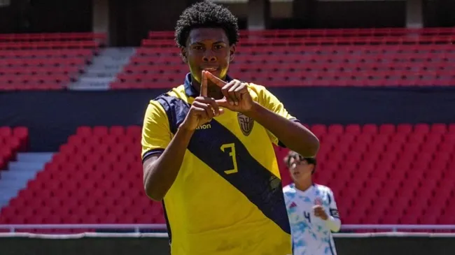 Deinner Ordóñez selección Ecuador.