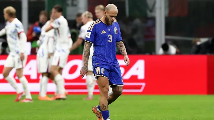 Italia, a un paso de un nuevo fracaso para llegar a la Copa del Mundo.
