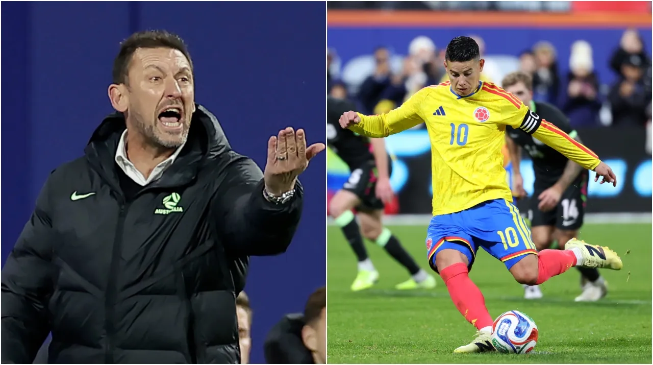 Popovic acusó a Colombia de ser favorecida con un penalti. (Foto: Getty Images)