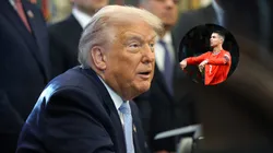 Trump y su viral reacción al encuentro con Cristiano Ronaldo.