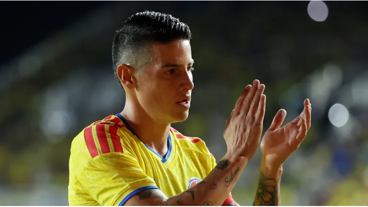 James Rodríguez jugará su tercer Mundial con Colombia.