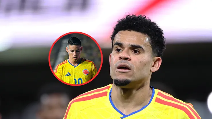 Luis Díaz le respondió a James Rodríguez una historia en Instagram.