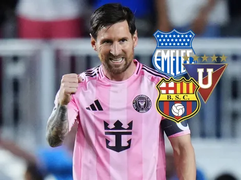 ¡Bombazo! Inter Miami con Lionel Messi llegaría a Ecuador para jugar contra uno de estos equipos