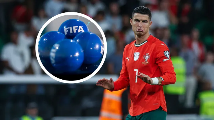La FIFA borró una publicación sobre el sorteo de la Copa del Mundo porque ubicó a Bruno Fernandes en lugar de Cristiano Ronaldo.