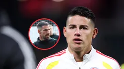 Degenek y James hablaron del penal de Colombia ante Australia.