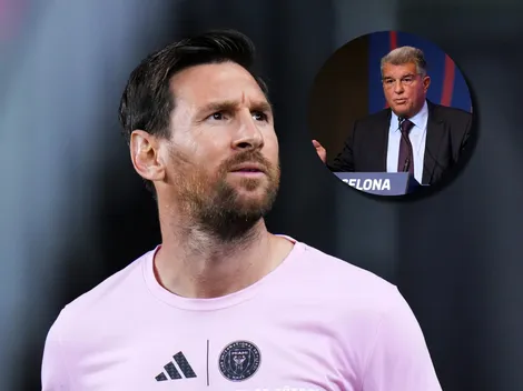Laporta le cerró otra vez las puertas de Barcelona a Messi