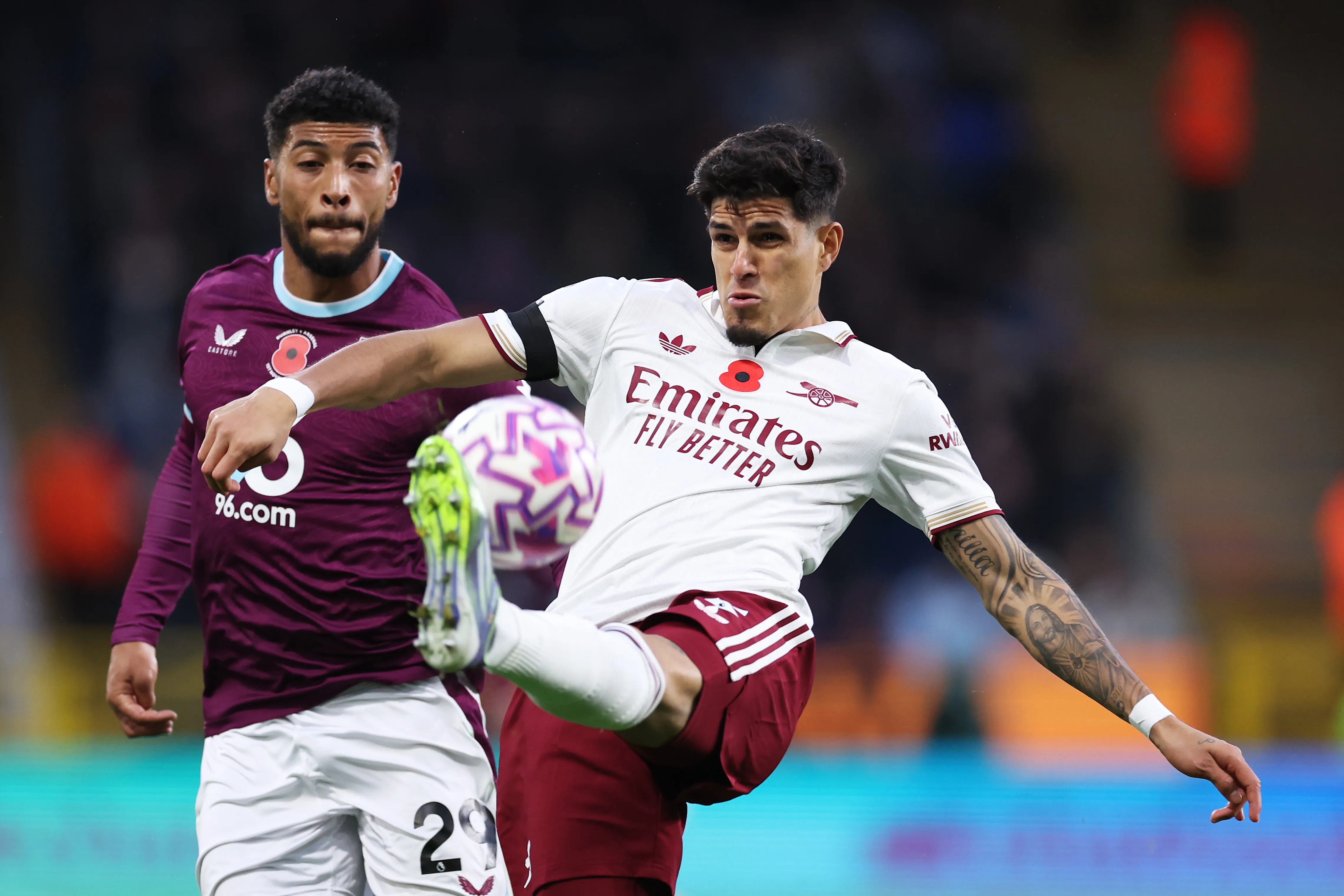 Hincapié será titular en Arsenal ante Tottenham. (Foto: GettyImages)