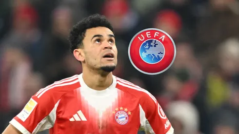 Luis Díaz fue sancionado con 3 fechas de suspensión en la Champions League.