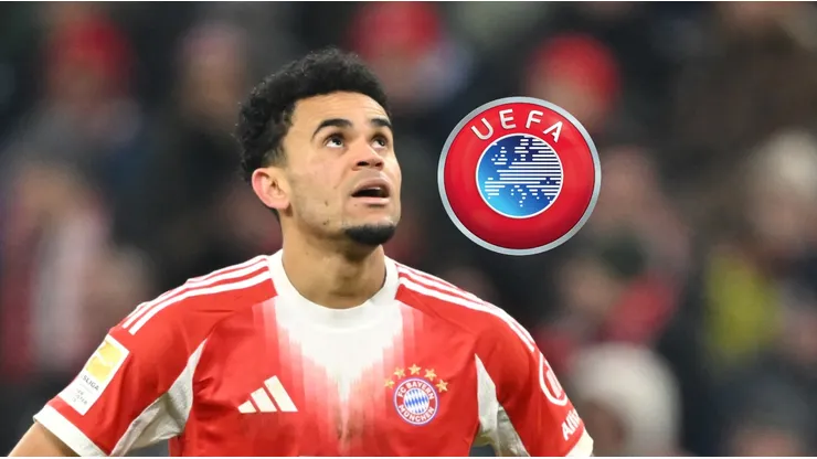 Luis Díaz fue sancionado con 3 fechas de suspensión en la Champions League.