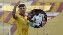 La dura pelea entre Joao Rojas y Leonel Quiñónez que no se vio en TV en el Barcelona vs. Liga de Quito Foto: IMAGO