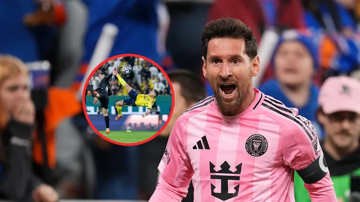 Mientras Cristiano hizo un gol de Chilena, Messi clasificó a una final.
