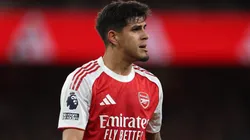 Piero Hincapié por fin fue titular con el Arsenal y Arteta le adelanta su futuro Foto: Getty