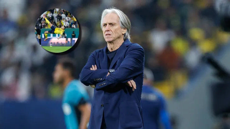 Jorge Jesús, a los pies de CR7 tras su chilena.