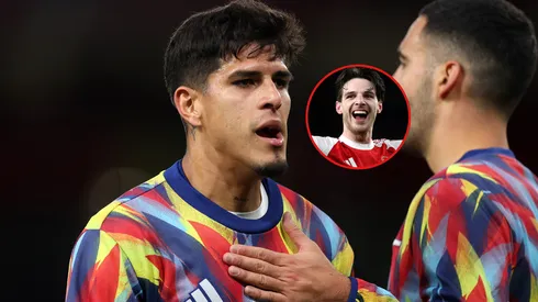 Los comentarios de los jugadores de Arsenal a Piero Hincapié