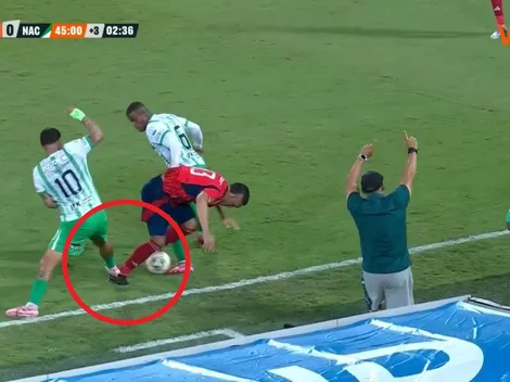 Los hinchas explotan por la no expulsión a Cardona: “Que le den el título a Nacional”