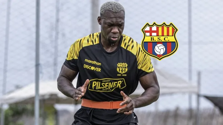 El delantero que busca Barcelona SC para reemplazar a Felipe Caicedo