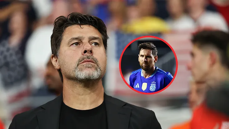 Mauricio Pochettino habló del nivel de la liga donde juega Messi.