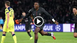 Gran gol de William Pacho en la Champions League