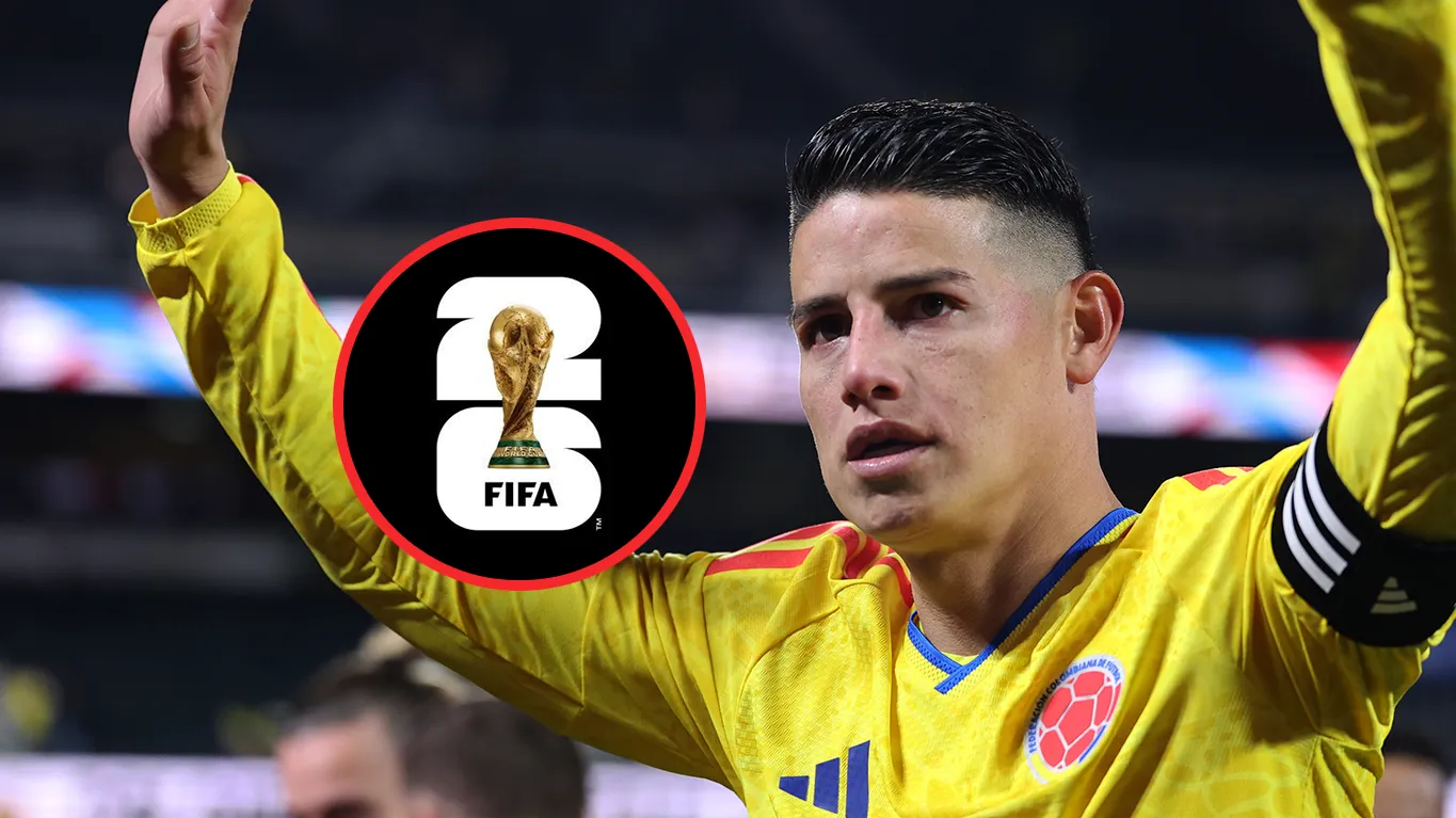 James Rodríguez jugará su tercer Mundial con la Selección Colombia