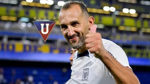 El mensaje de Hernán Barcos para Liga de Quito