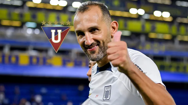 El mensaje de Hernán Barcos para Liga de Quito