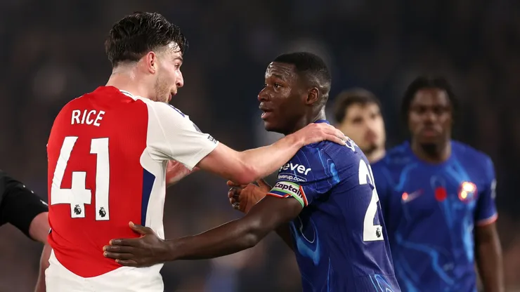 Las virales declaraciones de Declan Rice sobre Moisés Caicedo Foto: Getty