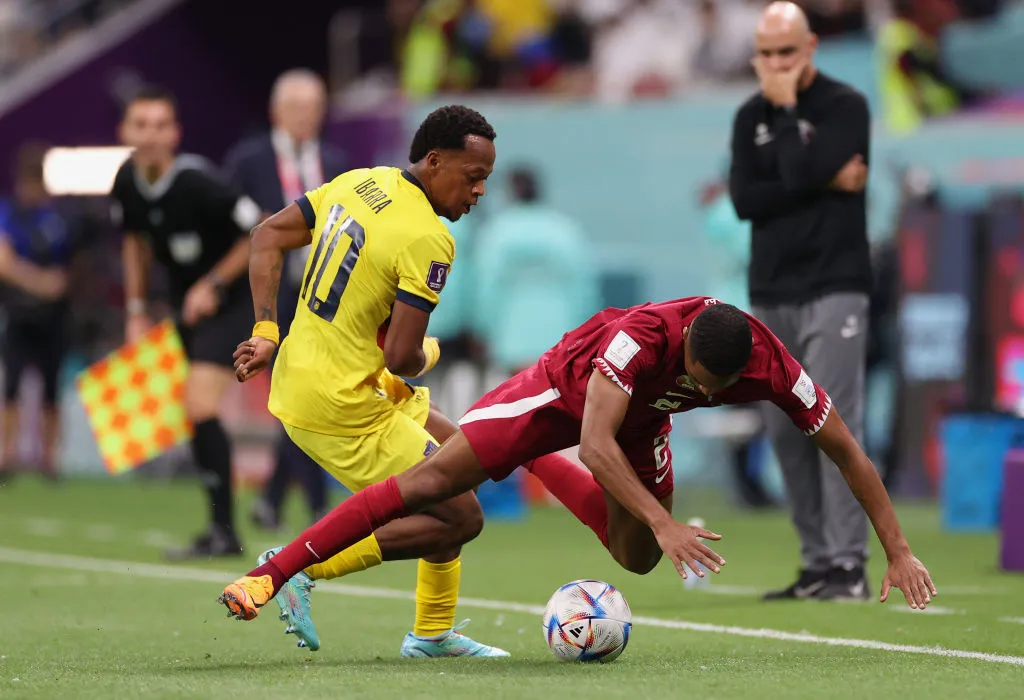 Romario Ibarra – Selección Ecuador en el Mundial 2022. Foto: Getty.