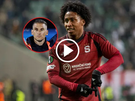 VIDEO | Beccacece no lo hace jugar y Ángelo Preciado ahora se manda un golazo en la Conference League