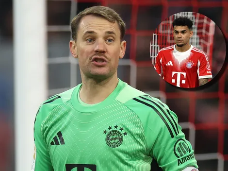 Tras señalar a Luis Díaz, Neuer amenaza con irse del Bayern