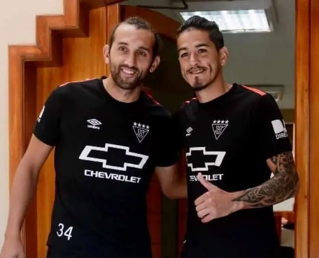 Norberto Araujo y Hernan Barcos 2017.