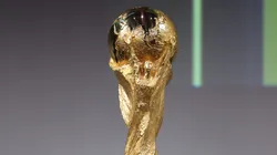 El trofeo de la Copa del Mundo.