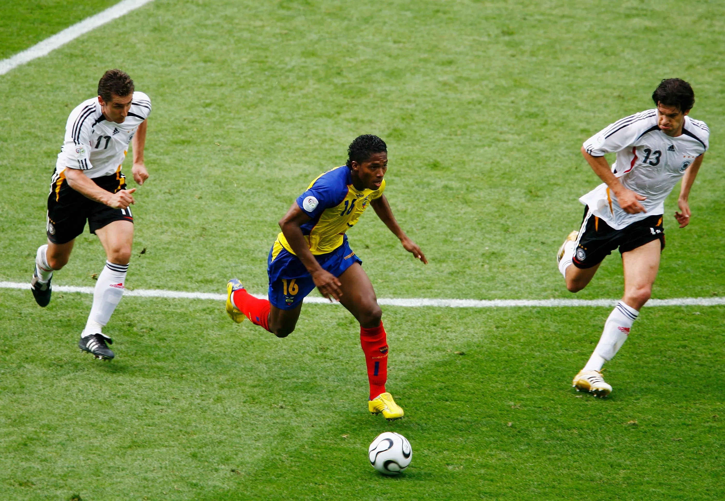 Ecuador y Alemania se enfrentaron en el Mundial 2006
